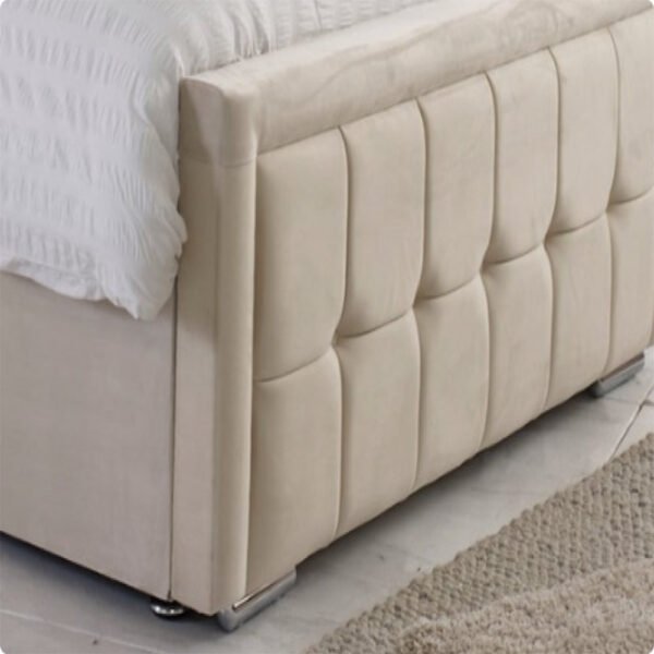 Britain bumper bed frame and mattress combo