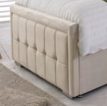 Britain bumper bed frame and mattress combo