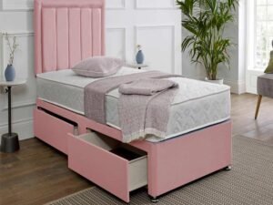 Britain single mid sleeper bed with mattress