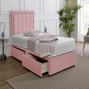 Britain single mid sleeper bed with mattress