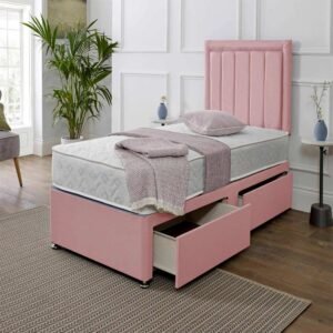 Britain single mid sleeper bed with mattress