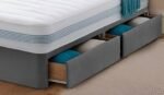 Britain single new bed with drawers