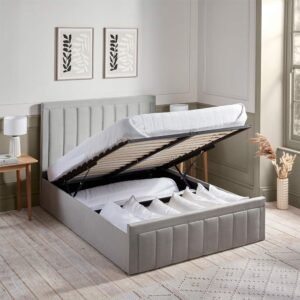 Britain Bumper Panel Lift Up Ottoman Bed