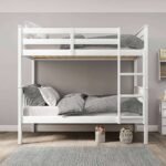 Britain Double white bunk bed