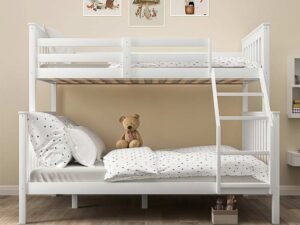 Britain White Luxury Bunk beds