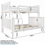 Britain Luxury Bunk beds dimensions