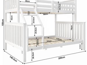 Britain Luxury Bunk beds dimensions